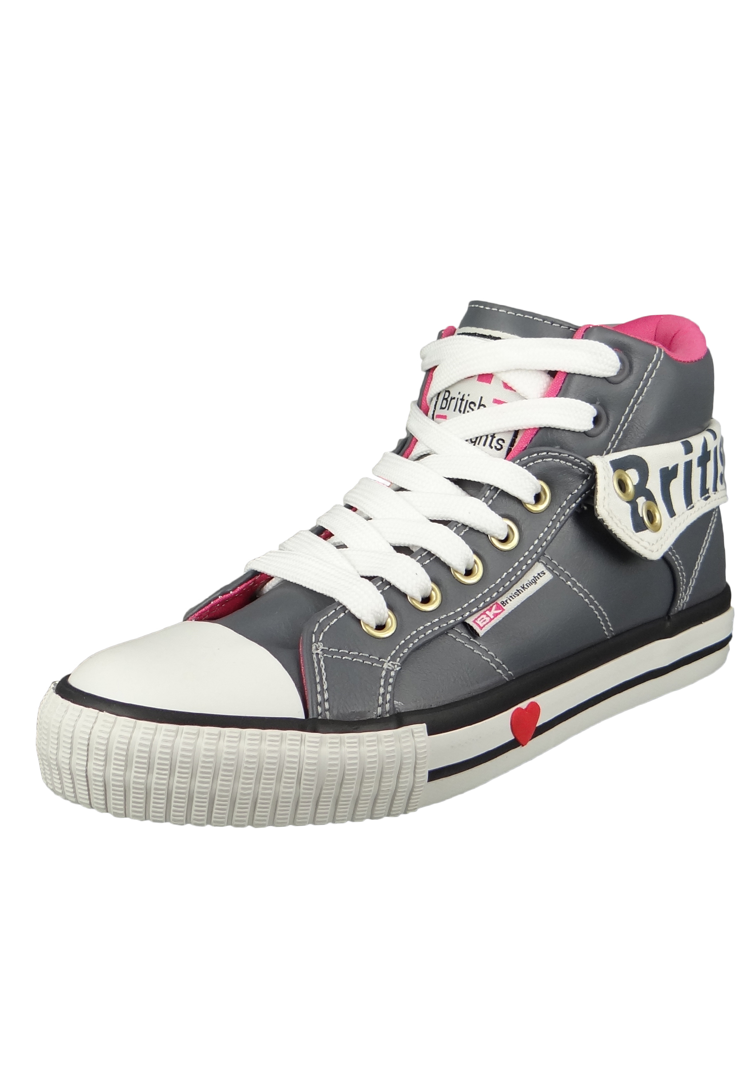 BK British Knights British Knights Roco Sportschuhe Damen Trainingsschuhe Sneaker Grau, Schuhgröße:38 EU 234016-38