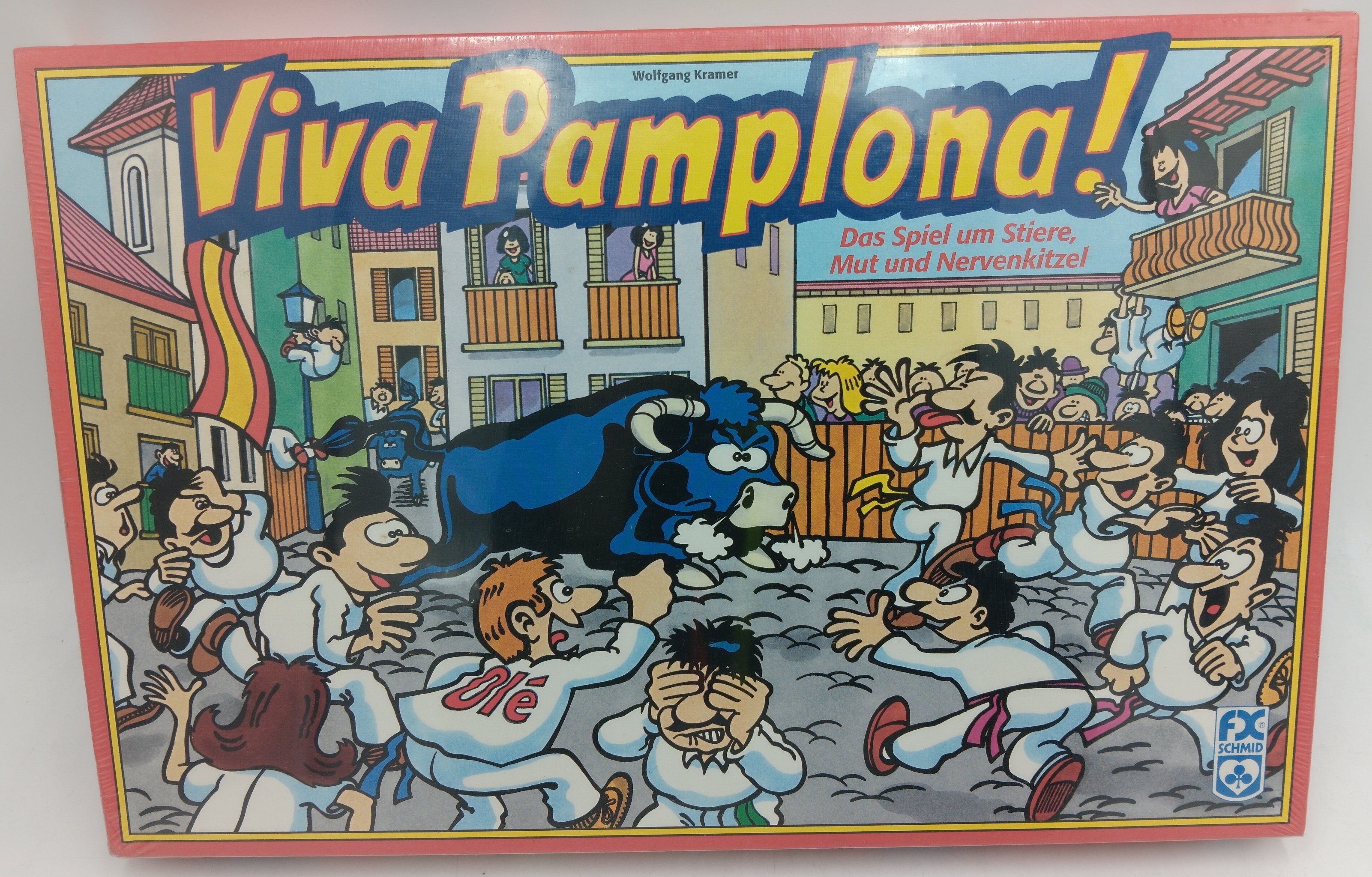 Ravensburger Spielverlag FX Schmid Viva Pamplona! - Das Spiel um Stiere, Mut und Nervenkitzel Wolgang Kramer 71238