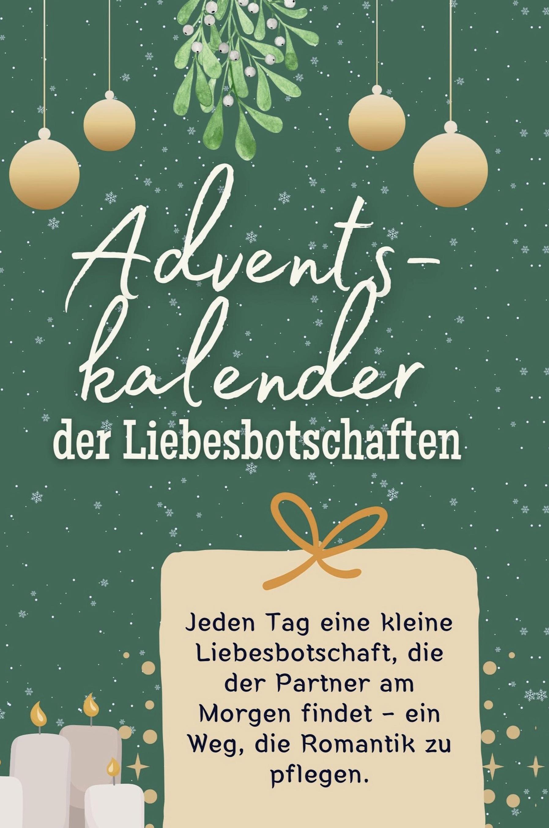 Sonstige Verlage Adventskalender der Liebesbotschaften