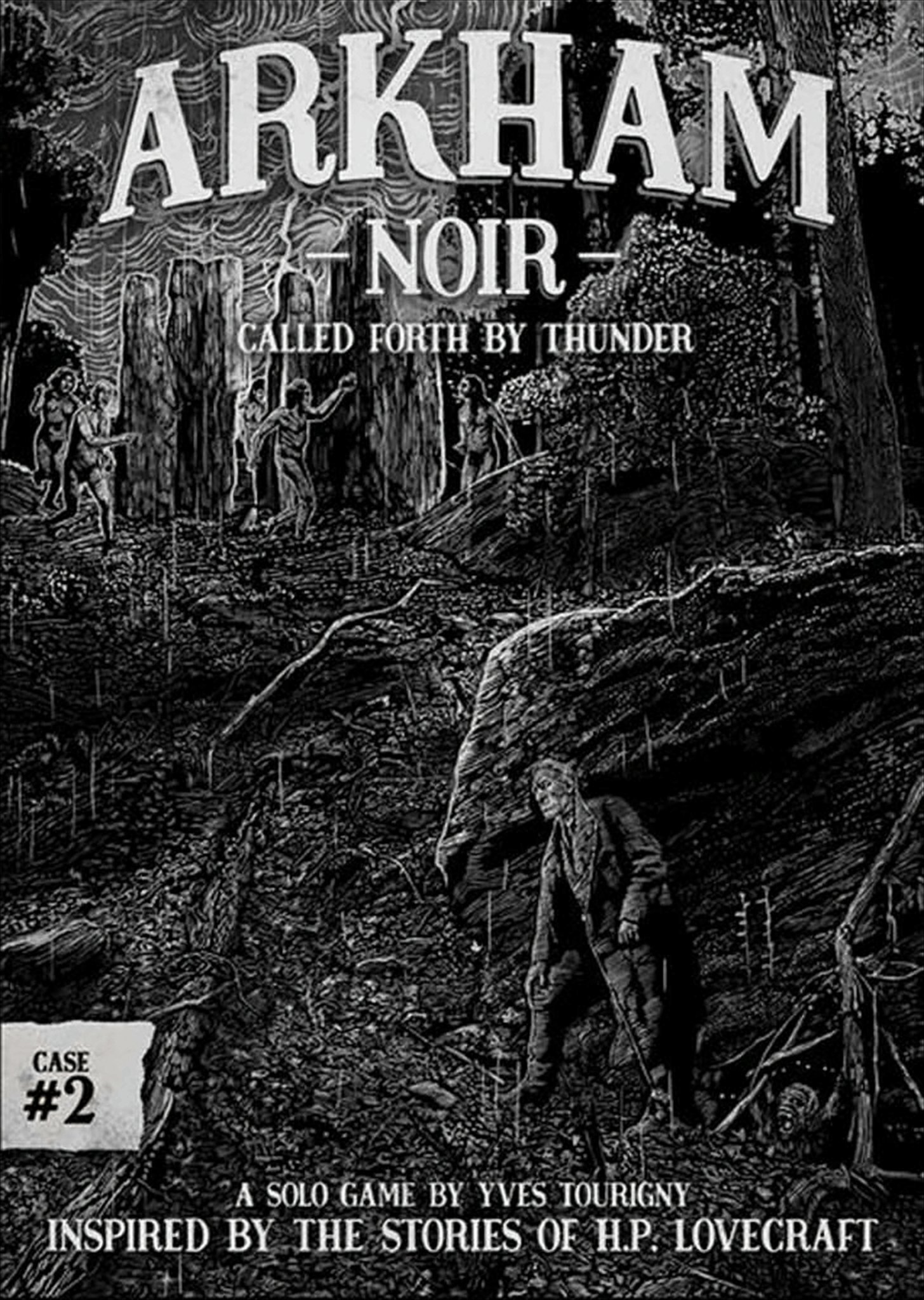 Asmodee Arkham Noir Fall 2: Vom Donner gerufen (6er-Display) LUND0004