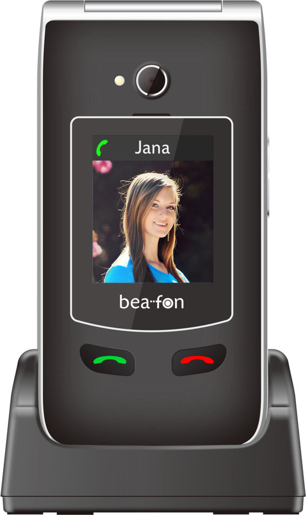 Strieborný mobilný telefón SL645plus