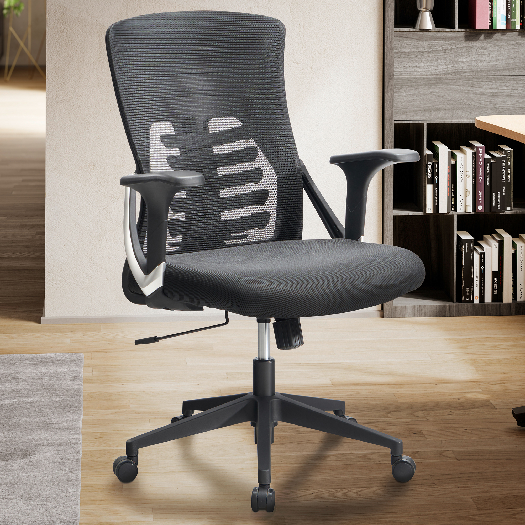 Kancelárska stolička FineBuy Kancelárska stolička Mesh otočná stolička Ergonomická tkanina 120 kg