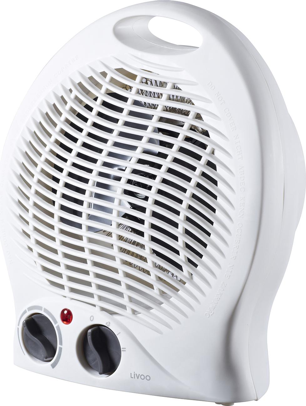 Heizlüfter - LIVOO - DOM515 - 900-2000W - 20 m² - 3 Modi - Einstellbarer Thermostat - Überhitzungsschutz