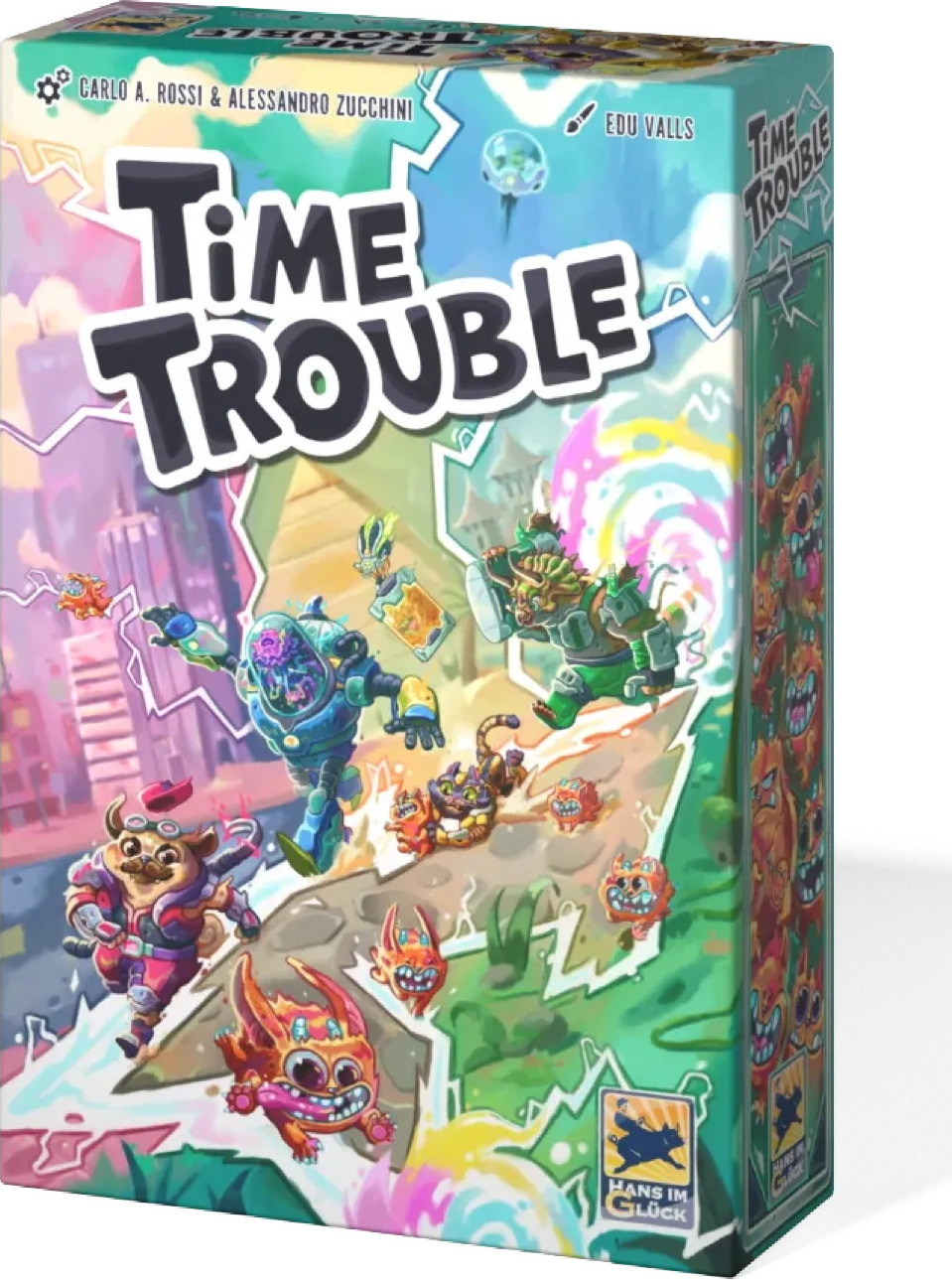 Hans im Glück Familienspiel Strategiespiel Time Trouble HIGD1027