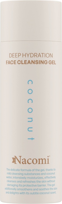 Nacomi Intensiv Feuchtigkeitsspendendes Reinigungsgel mit Kokosnuss, 150 ml
