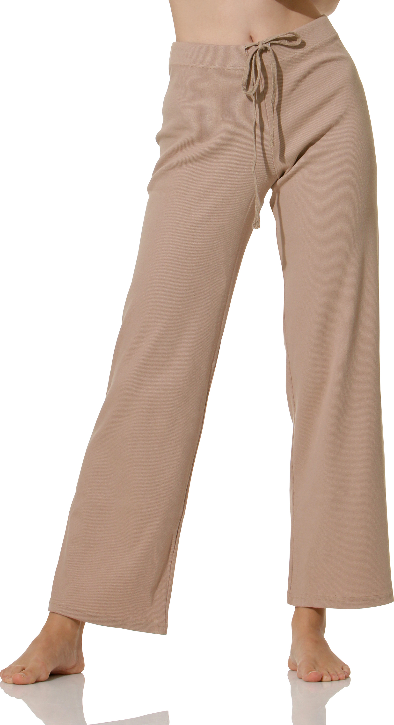 Yenita® Weite Hose L Beige 5033_beige_L