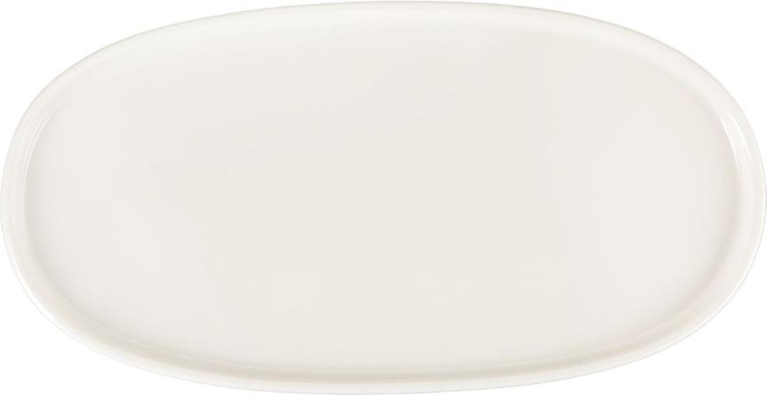 COMAS PLANO ovaler Teller 21 cm, 6 Stück, Porzellan