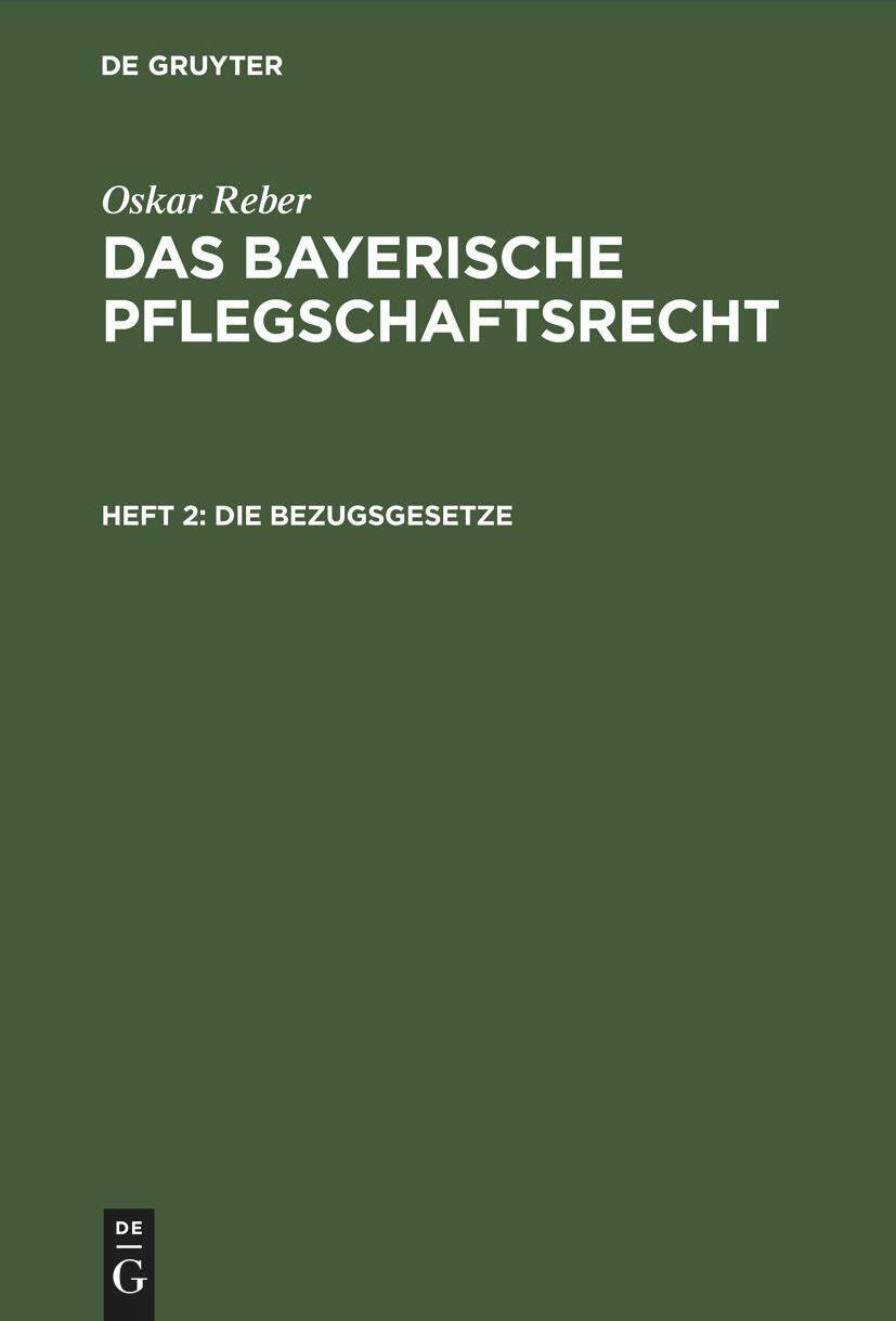 De Gruyter, Mercury Learning And Information Die Bezugsgesetze