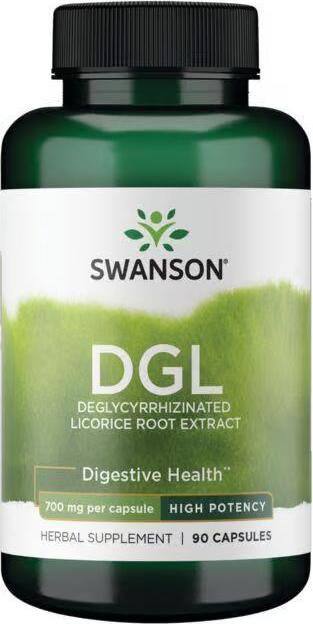 Sonstige DGL Deglycyrrhizinierter Süßholzwurzelextrakt 700 mg 90 Kapseln Swanson Health Products
