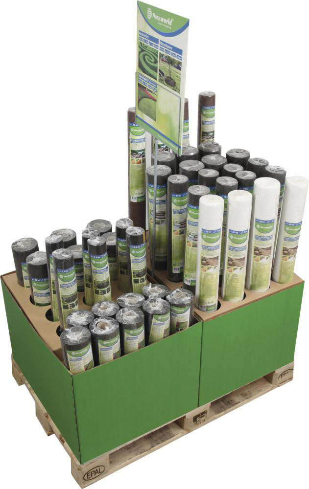 eLC Logistik-Center Display Unkrautabwehr Eu ropaletteBeschaffungsarti kel