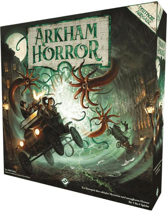 Fantasy Flight Games Arkham Horror 3. Edition, Brettspiel, Rollenspiele, 14 Jahr(e), 120 min, Familienspiel FFGD1034