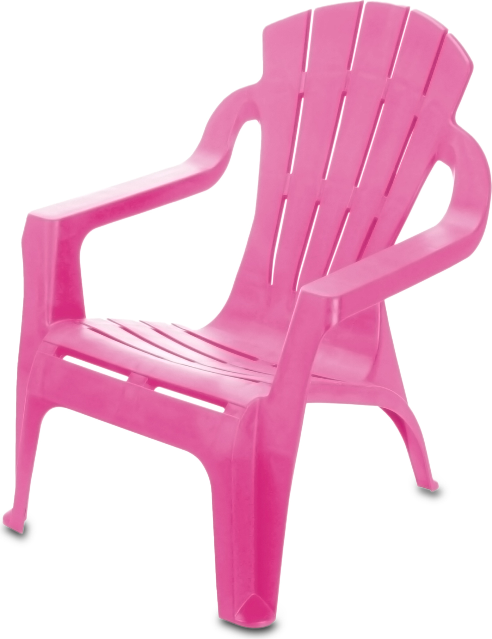 2.03 Detská plastová stolička na ležanie - cca 40 x 37 cm - farba: Ružová