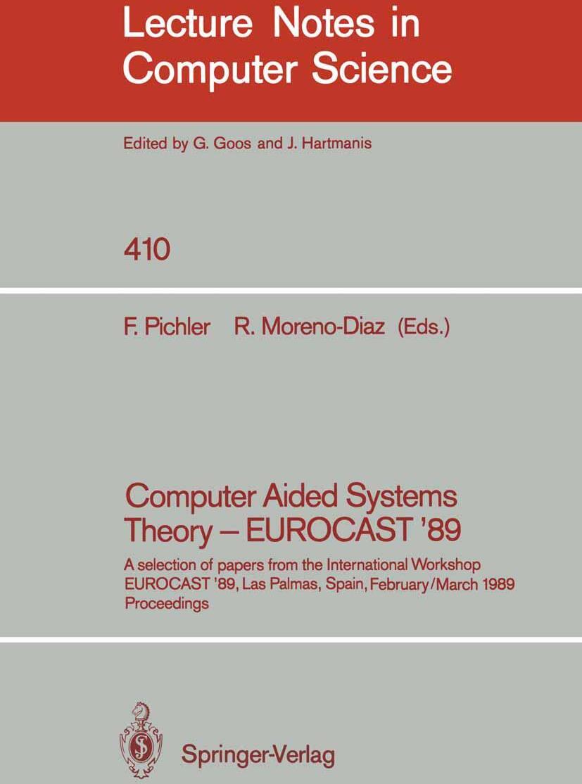 Sonstige Verlage Computer Aided Systems Theory - EUROCAST '89