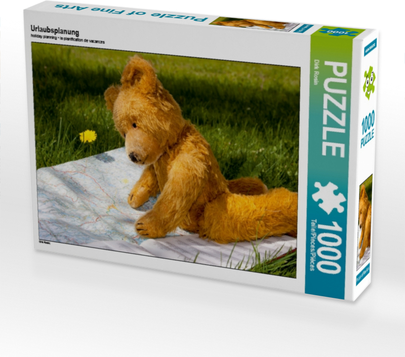 Calvendo Urlaubsplanung 1000 Teile Puzzle quer 640x480mm, Rosin Dirk; 7384717