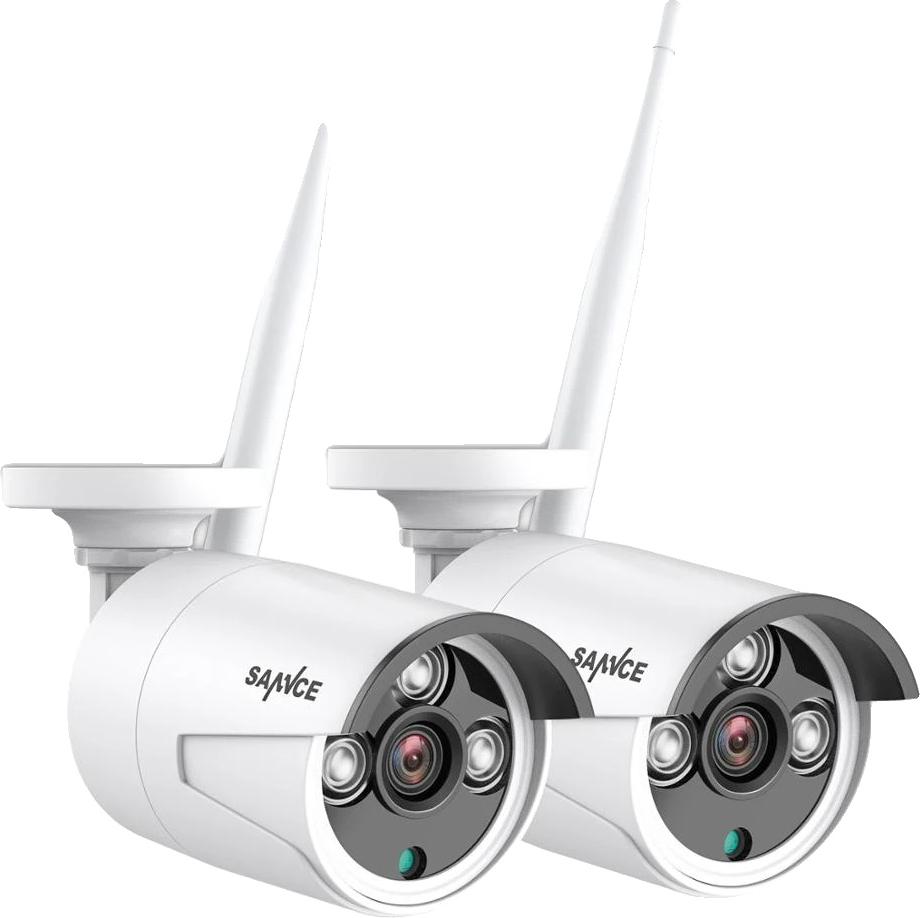 Bezpečnostná kamera, rozlíšenie 3 MP, nočné videnie do 100 stôp, odolnosť voči poveternostným vplyvom IP66, kompatibilná s rôznymi systémami NVR