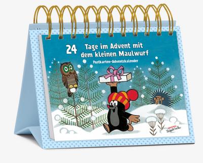 Pohľadnicový adventný kalendár "24 dní adventu s krtkom"