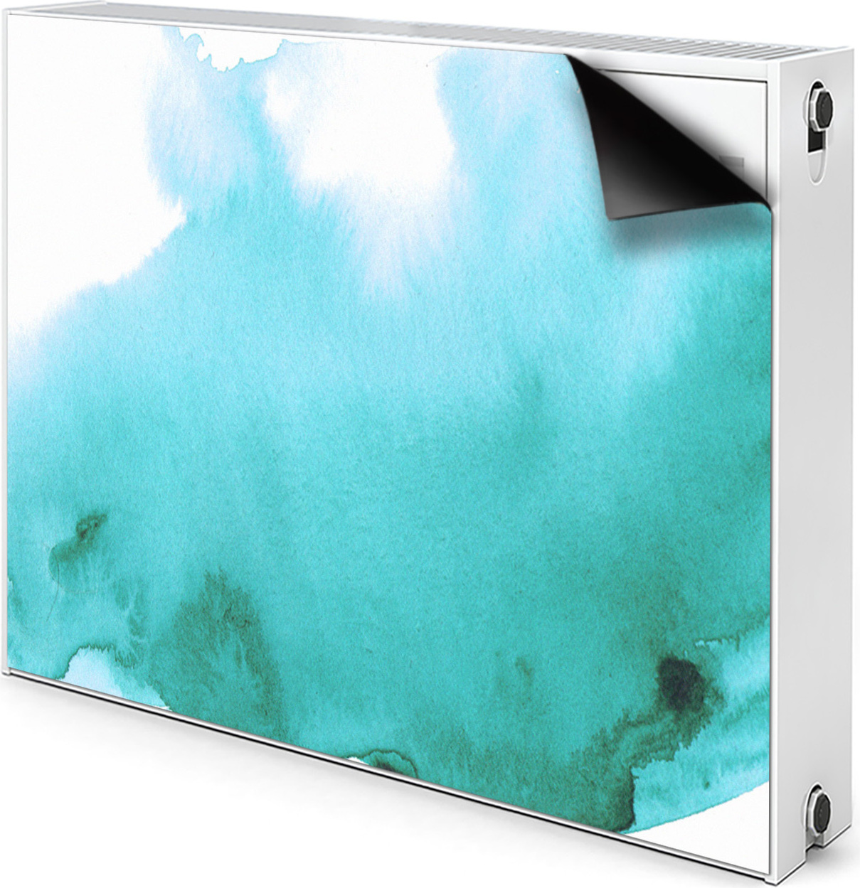 Decormat Magnet Verkleidung Abdeckung Heizkörperabdeckung Heizkörperabdeckung 90x60 cm - Flecken auf Leinwand 010220260040000011263