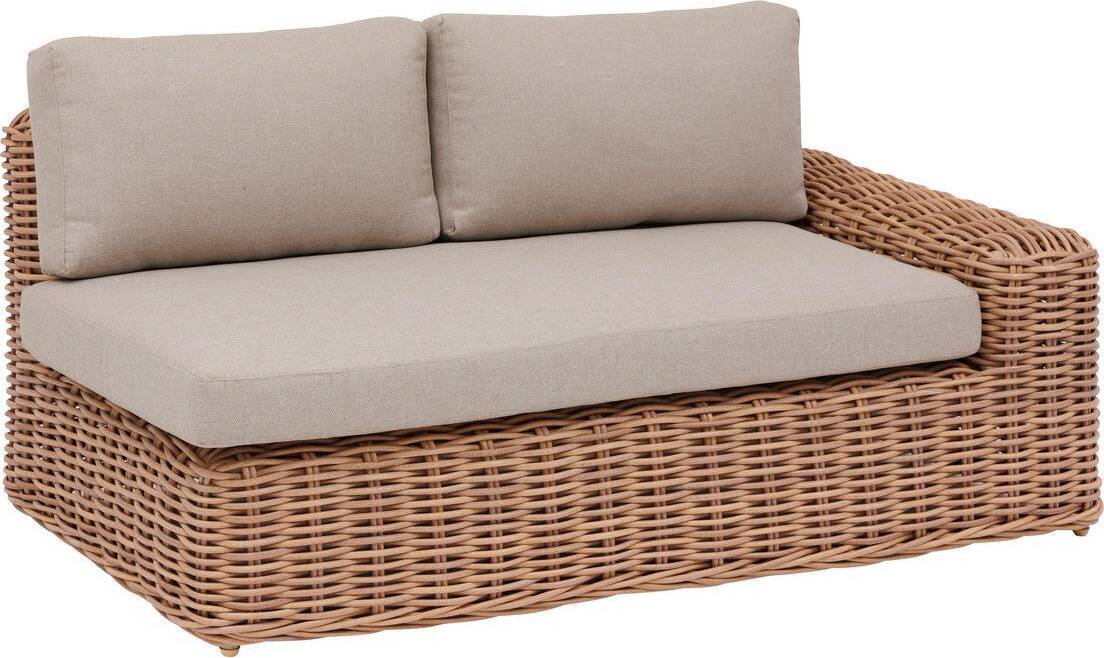 Linke Garten-Liege Savinia Tahini - Hespéride