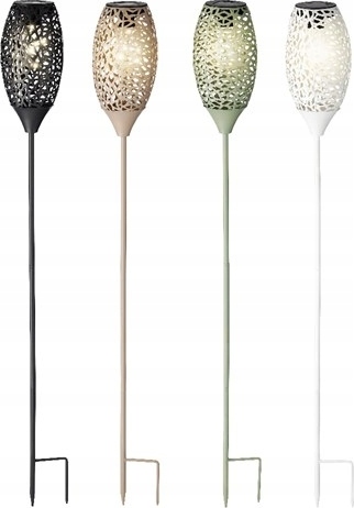 Solar-Gartenpfahl Lumineo Ø 11 x 94 cm Solar 1 Stück