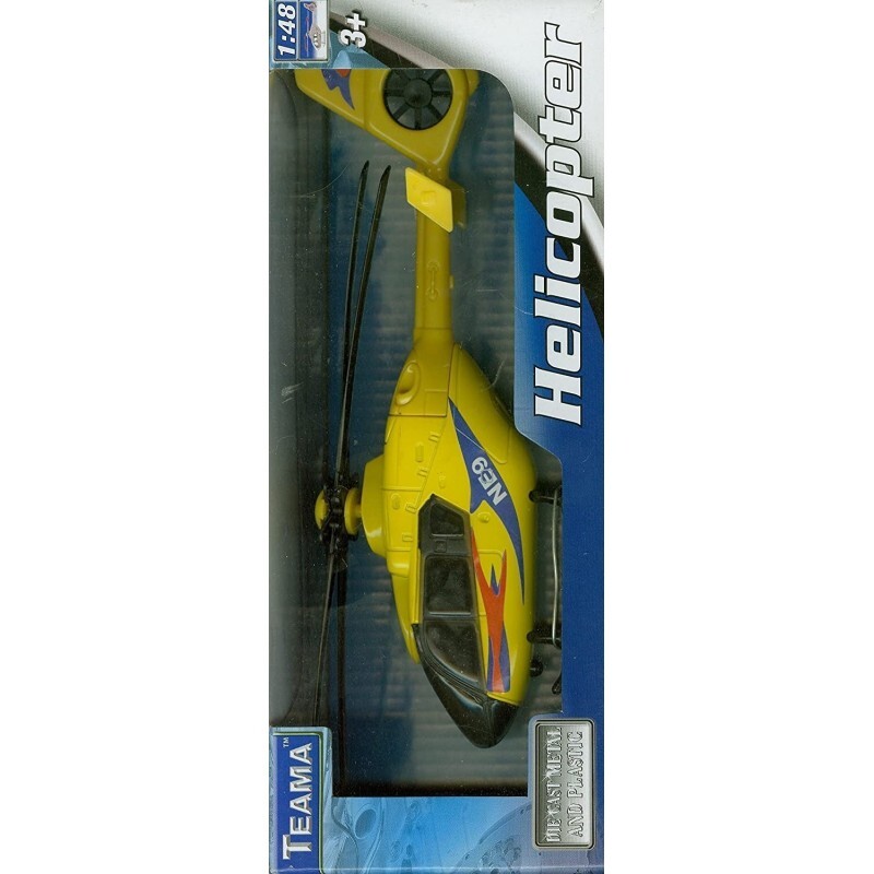 Teama Toys Ltd Tachan - Helicoptero Blanco Teama 1:48 R.11022 Teama (90311022) Tachan