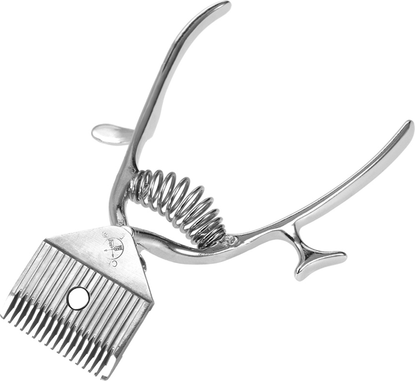 Barber Tools ručný strihač vlasov – ručný kovový prenosný strihač Super Silence pre dospelých, deti a domáce zvieratá