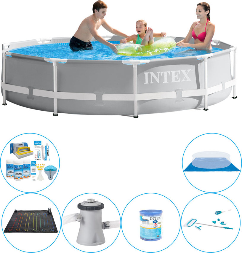 Intex Prism Frame Round 305x76 cm - 7-dielny - Súprava bazéna