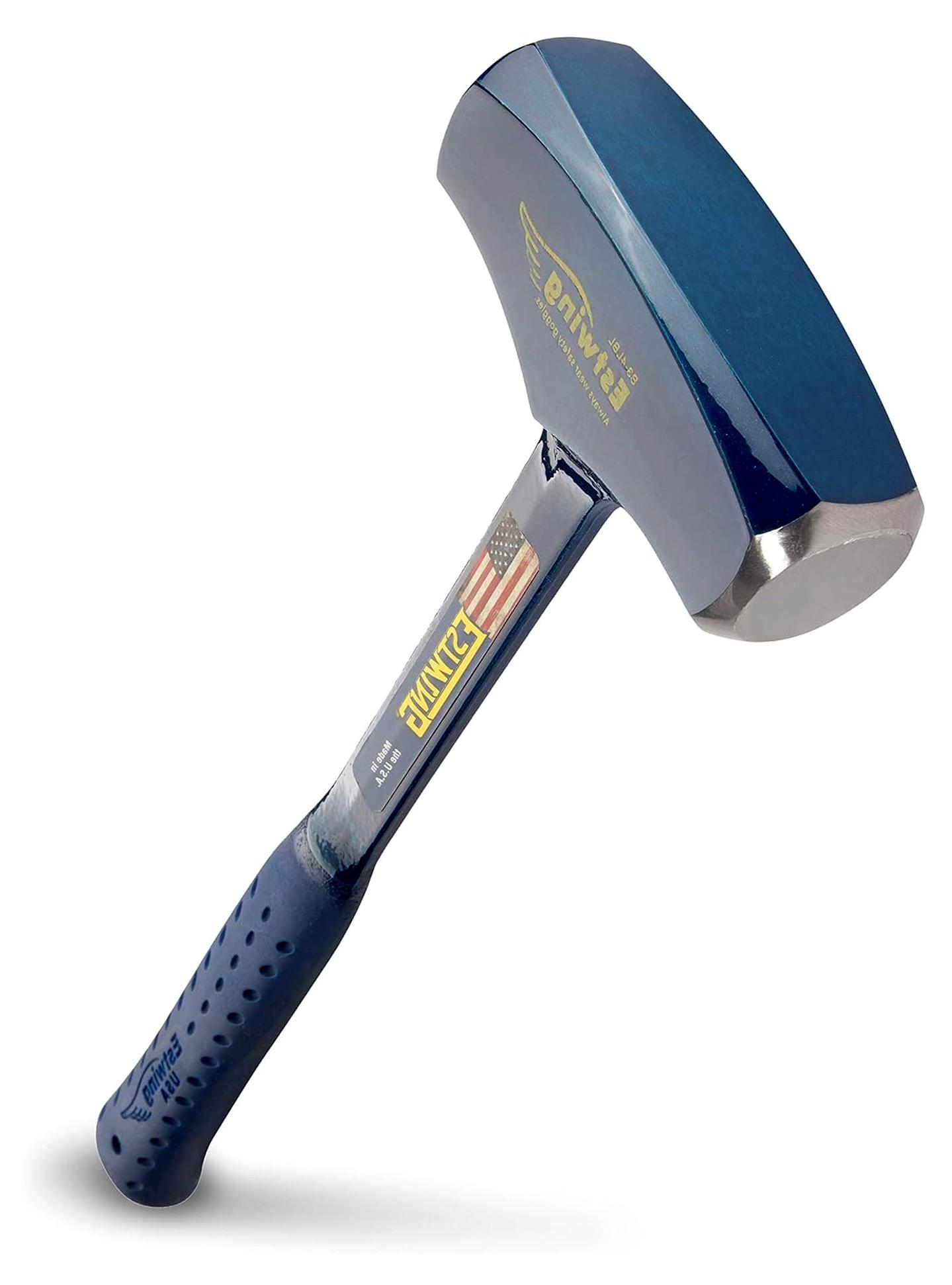 Markenlos Hammer mit Vinylgriff, 1,8 kg, Blau