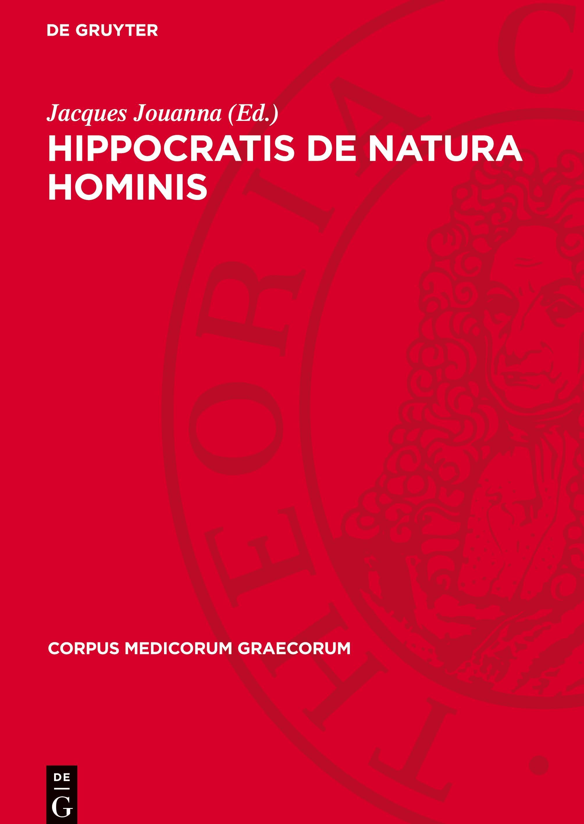 De Gruyter, De Gruyter Hippocratis De Natura Hominis
