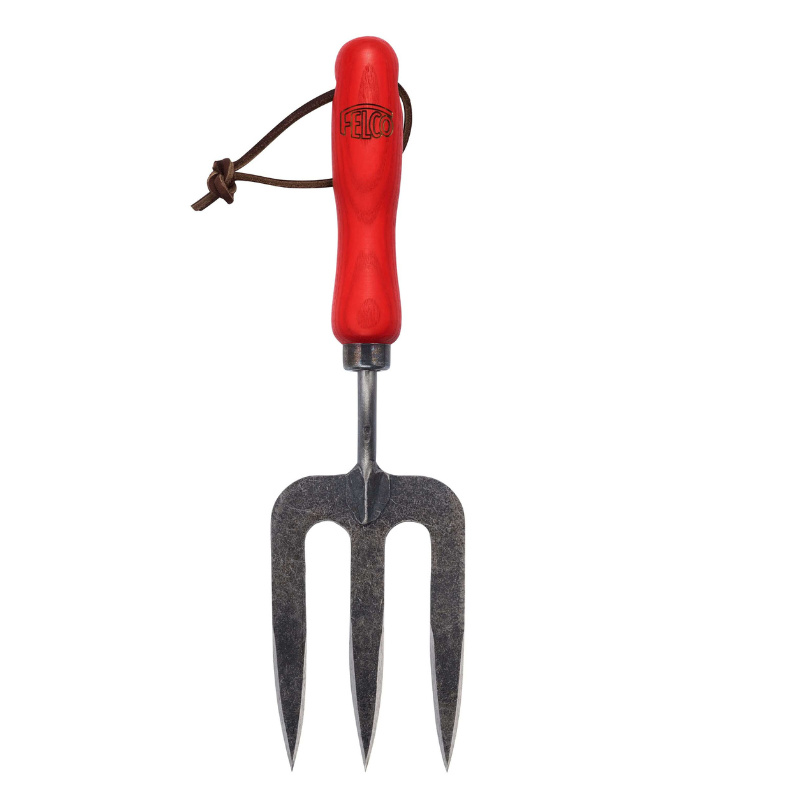 FELCO 431 Gartenwerkzeug, Gartengabel, Handgabel