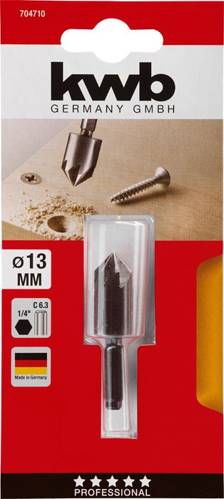 Kwb Senker WS 1/4'' 6-kant 7-schneidig 13mm 202666