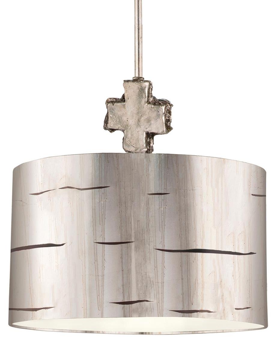 Elstead Lighting Fragment 1 Light Large Pendant - Silber FB-FRAGMENT-S-PL