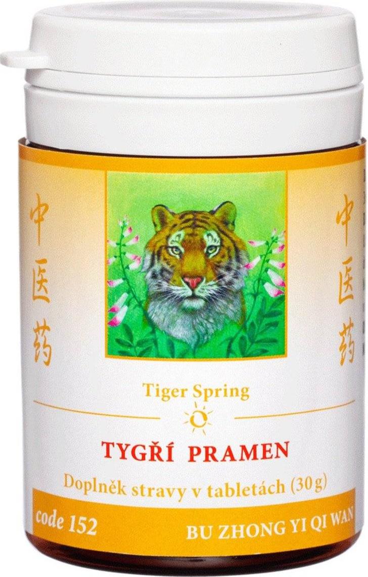 TCM Herbs 152 Tigerquelle (BU ZHONG YI QI WAN), 100 tbl