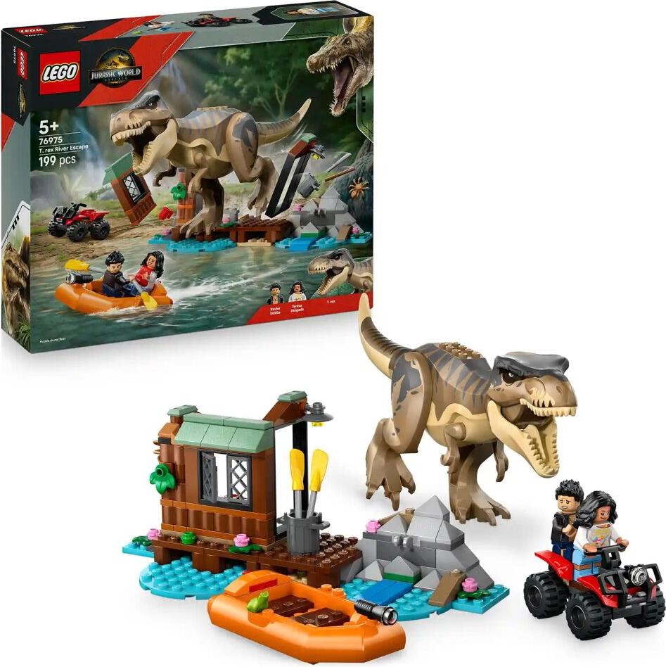 LEGO Jurassic World 76975 T-Rex und der Bä r