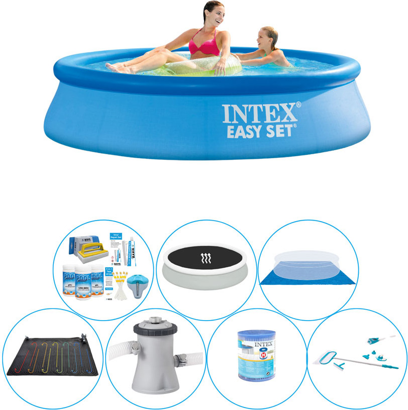 Bazénová súprava Super Set - Intex Easy Set Rund 244x61 cm