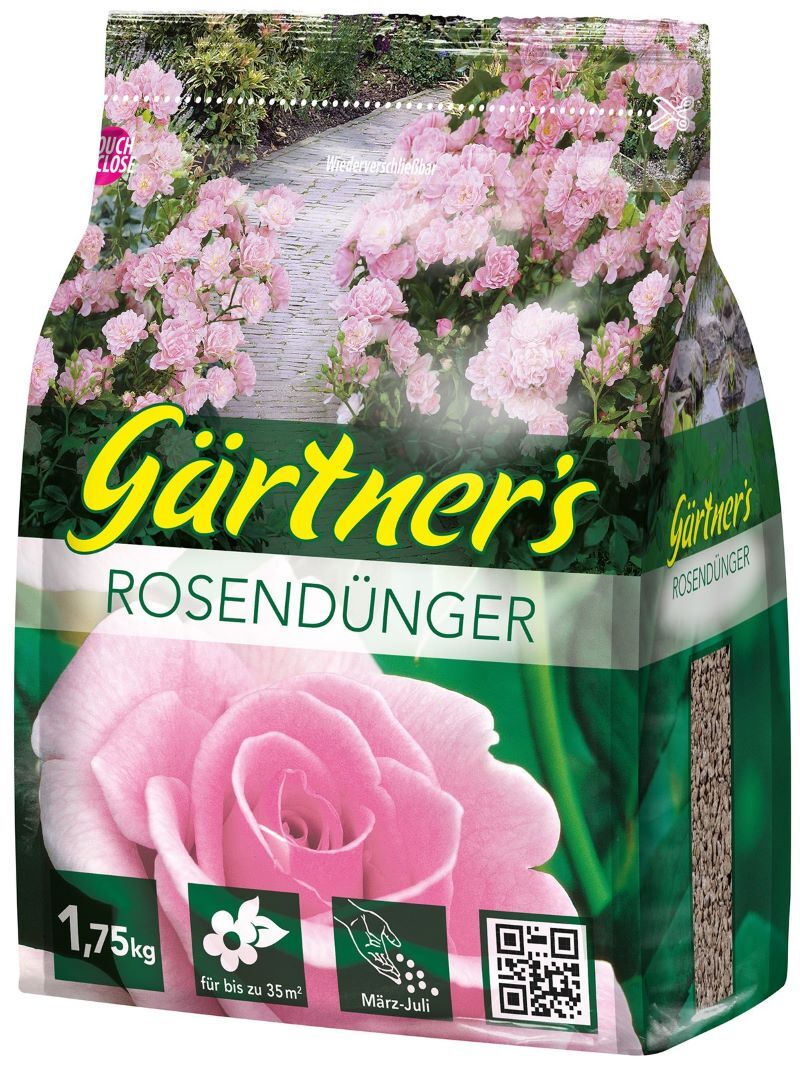 GPI Premium Rosendünger 1,75 kg Staudendünger Blütenstrauchdünger 11992