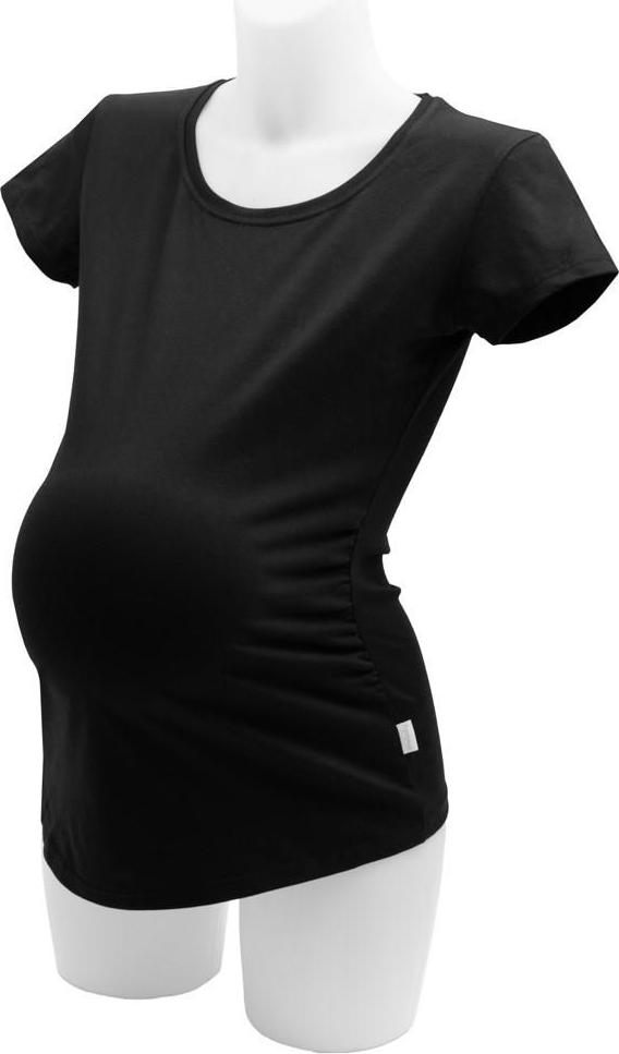 Schwangerschafts-T-Shirt "New Baby", schwarz, Größe L