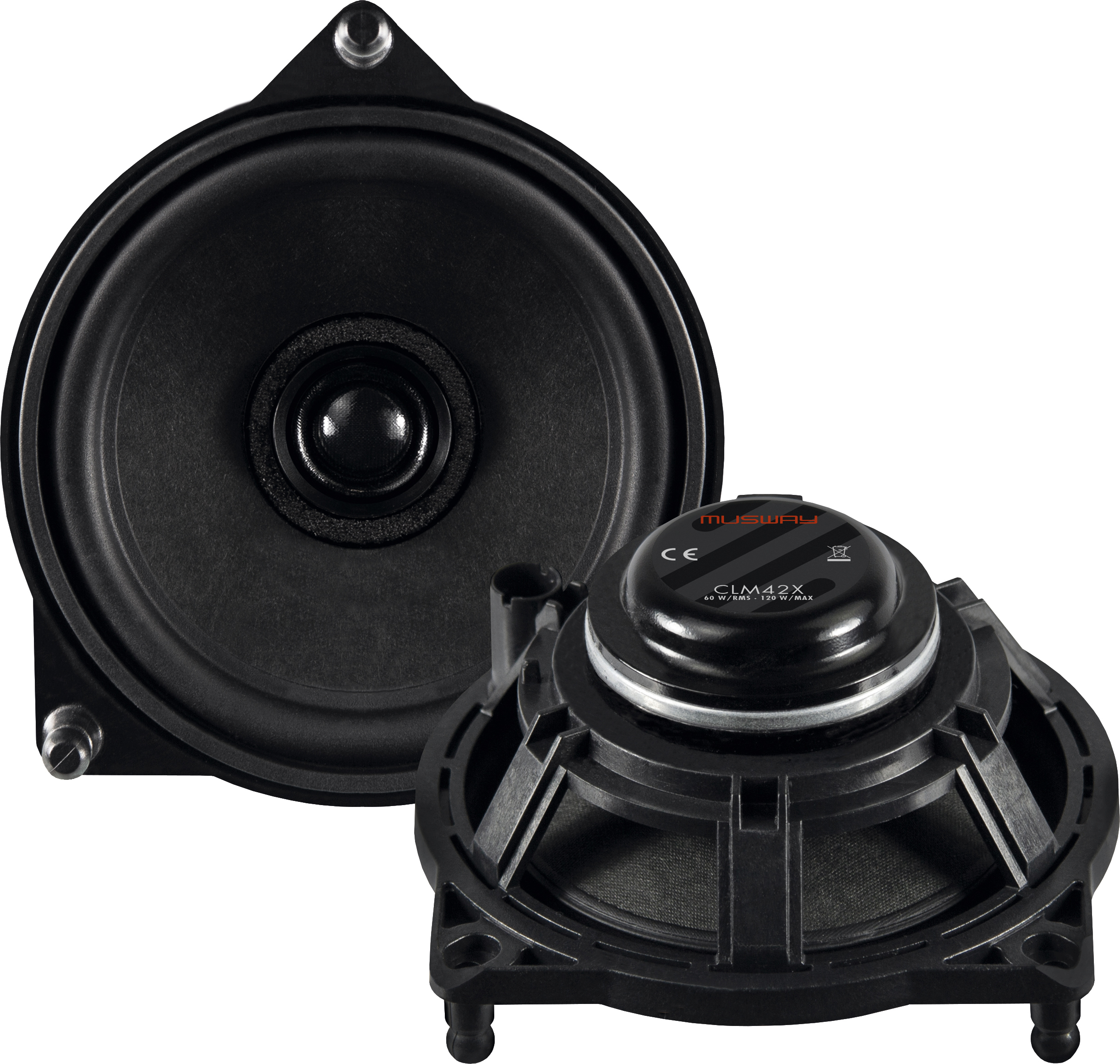 MUSWAY Koax 10 cm Koax Lautsprecher mit Neodymmagnet CLM-42X