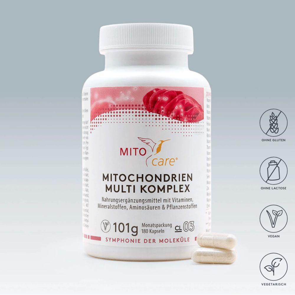MITOcare Mitochondrien Multi Komplex Kapseln, 180 St. Kapseln 19104570