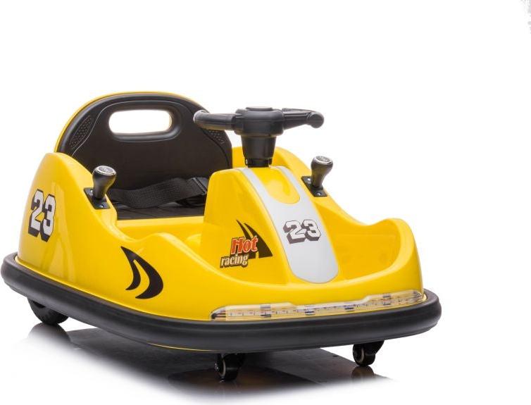 Elektro-Rutschauto GTS1166: Elegantes Gelb, Spaß und sichere Fahrt