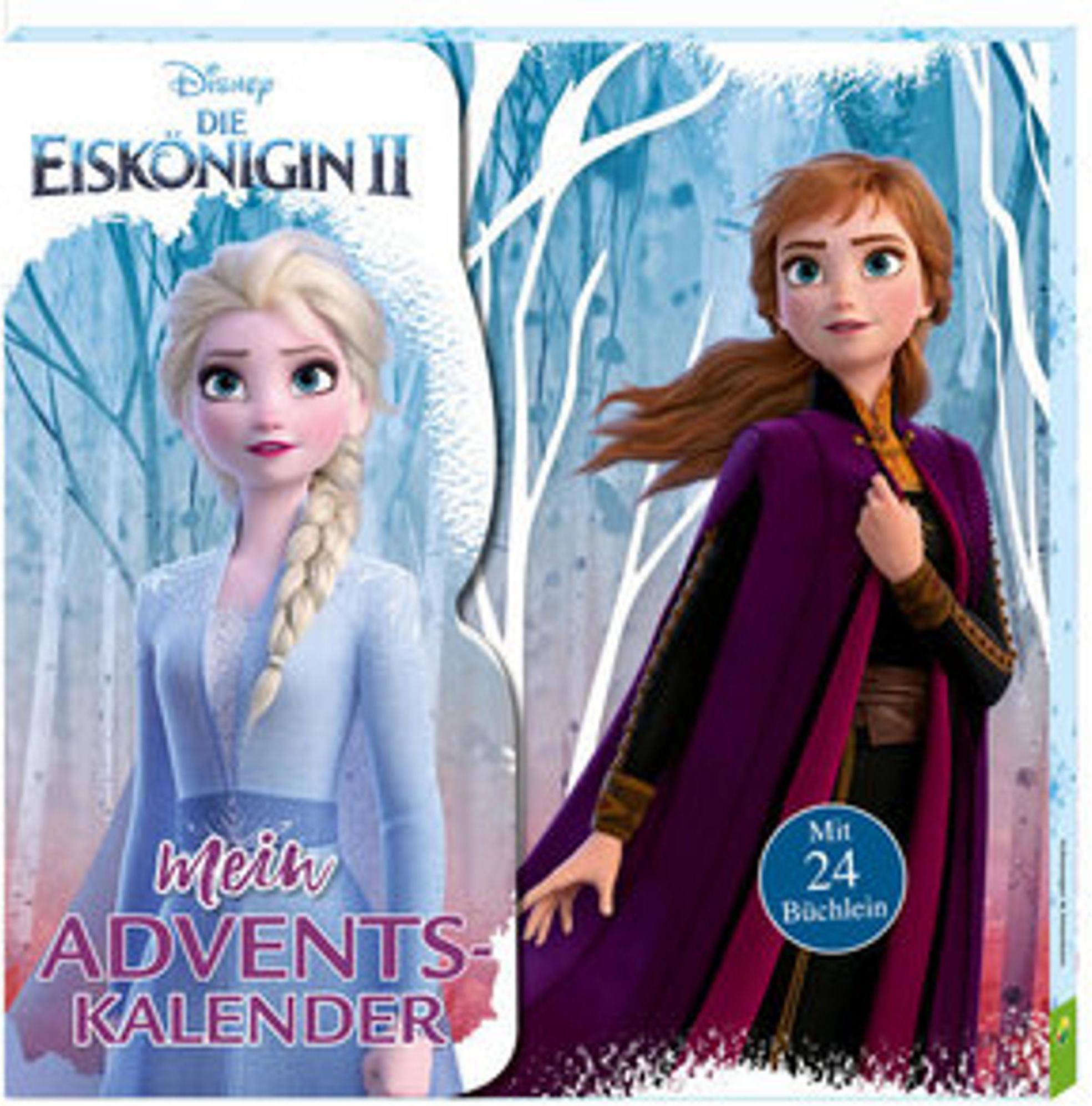 Ľadová kráľovná 2 Môj adventný kalendár. Kalendár s 24 miniknihami