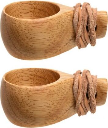 Atom Mini Holzbecher 35 ml | 2 Stück