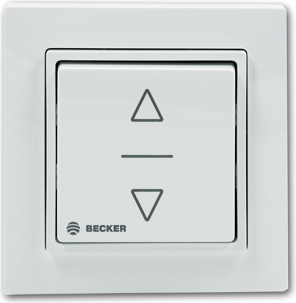 Becker Centronic EasyControl EC42 Rollladenschalter Unterputz weiß 40300000050