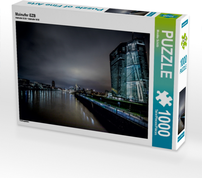 Calvendo Mainufer EZB 1000 Teile Puzzle quer 640x480mm, Schöb Monika; 7445956