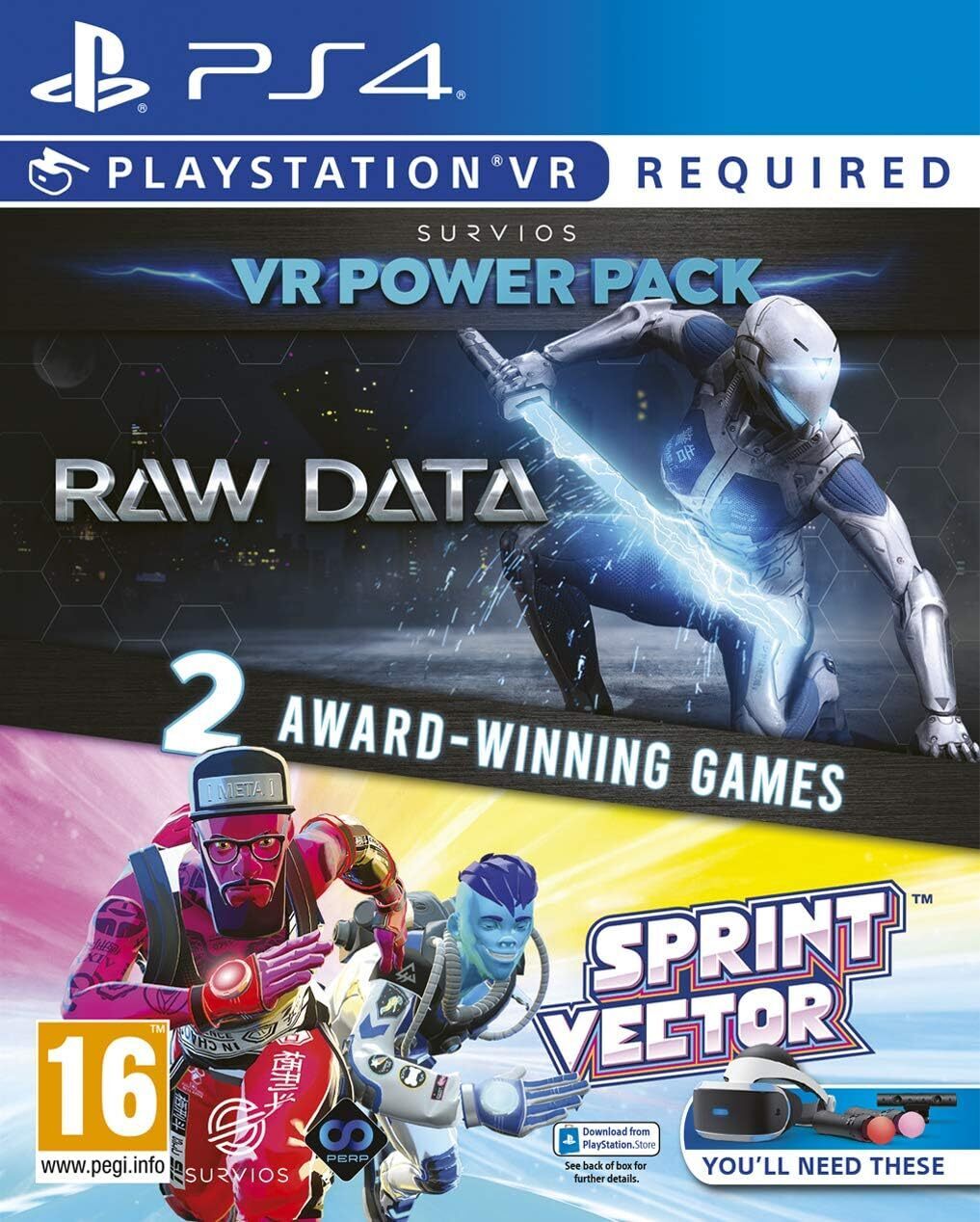 Perpetual Perp Raw Data + Sprint Vector, PlayStation 4, Virtual Reality (VR)-Headset erforderlich PG000587