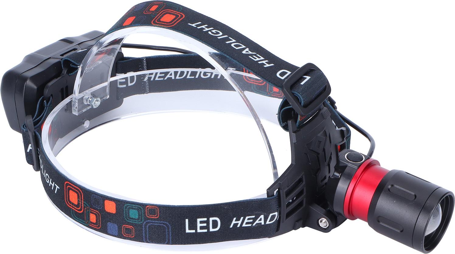 LED čelovka Zelené svetlo Vodotesná čelová lampa USB nabíjanie pre vonkajšie rybárčenie Lov