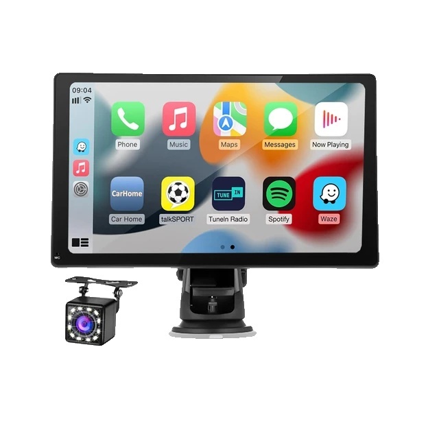 Autorádio, bezdrôtové pripojenie, navigácia GPS, s 12LED kamerou
