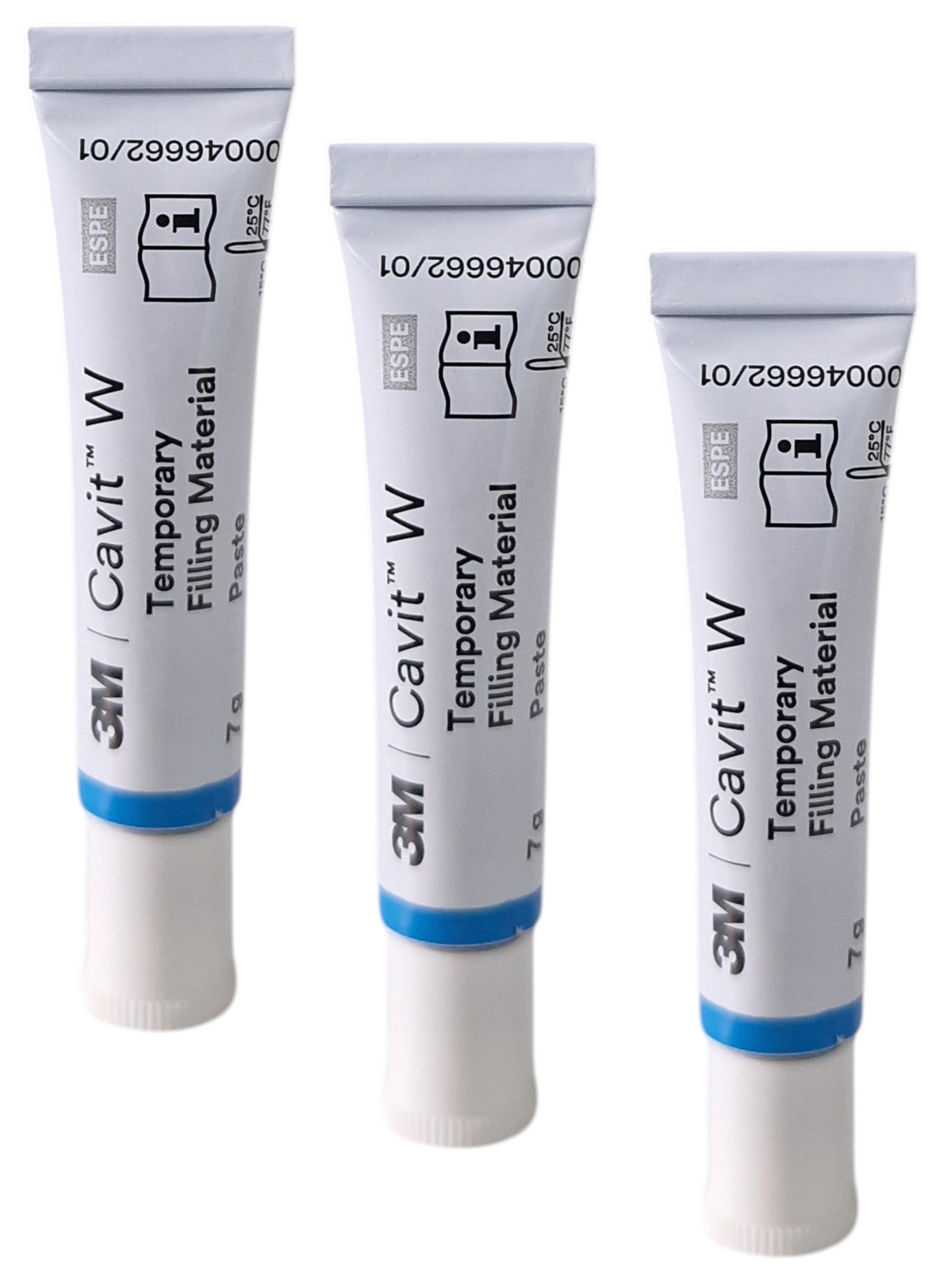 3M Deutschland 3x Cavit W Provisorisches Füllungsmateriall - 3x 7g 44350