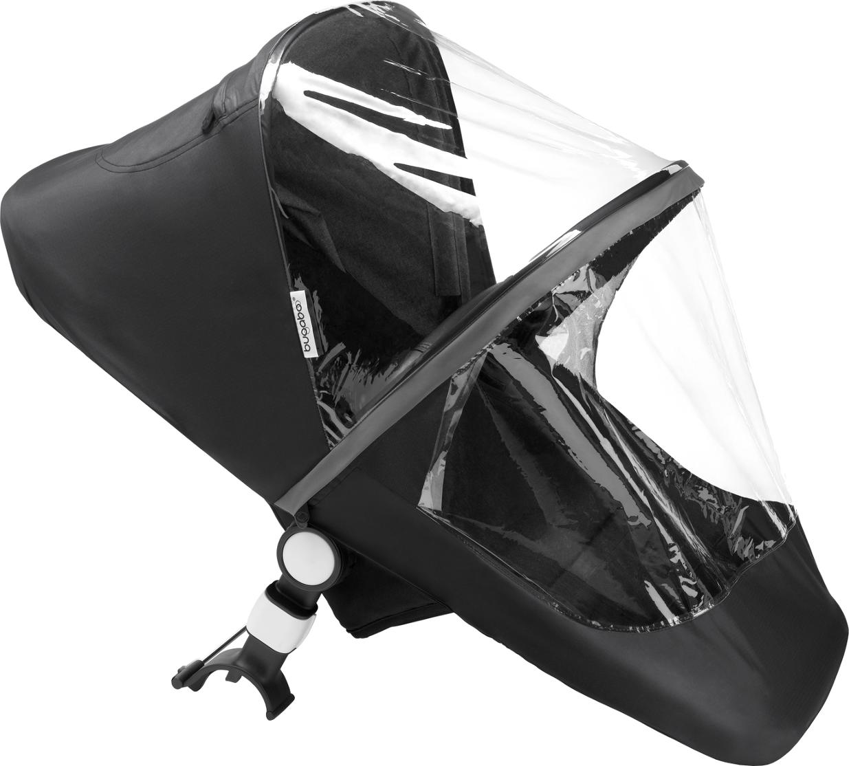 Bugaboo Cameleon/Fox High Performance Regenschirm Black | Regenschutz Kinderwagen 230540ZW01