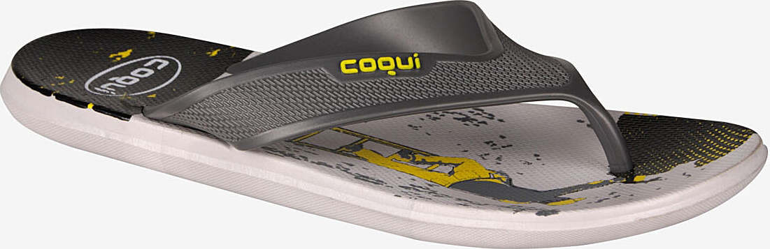 Coqui levi pánske papuče kaki grey 43 - comfort & grip