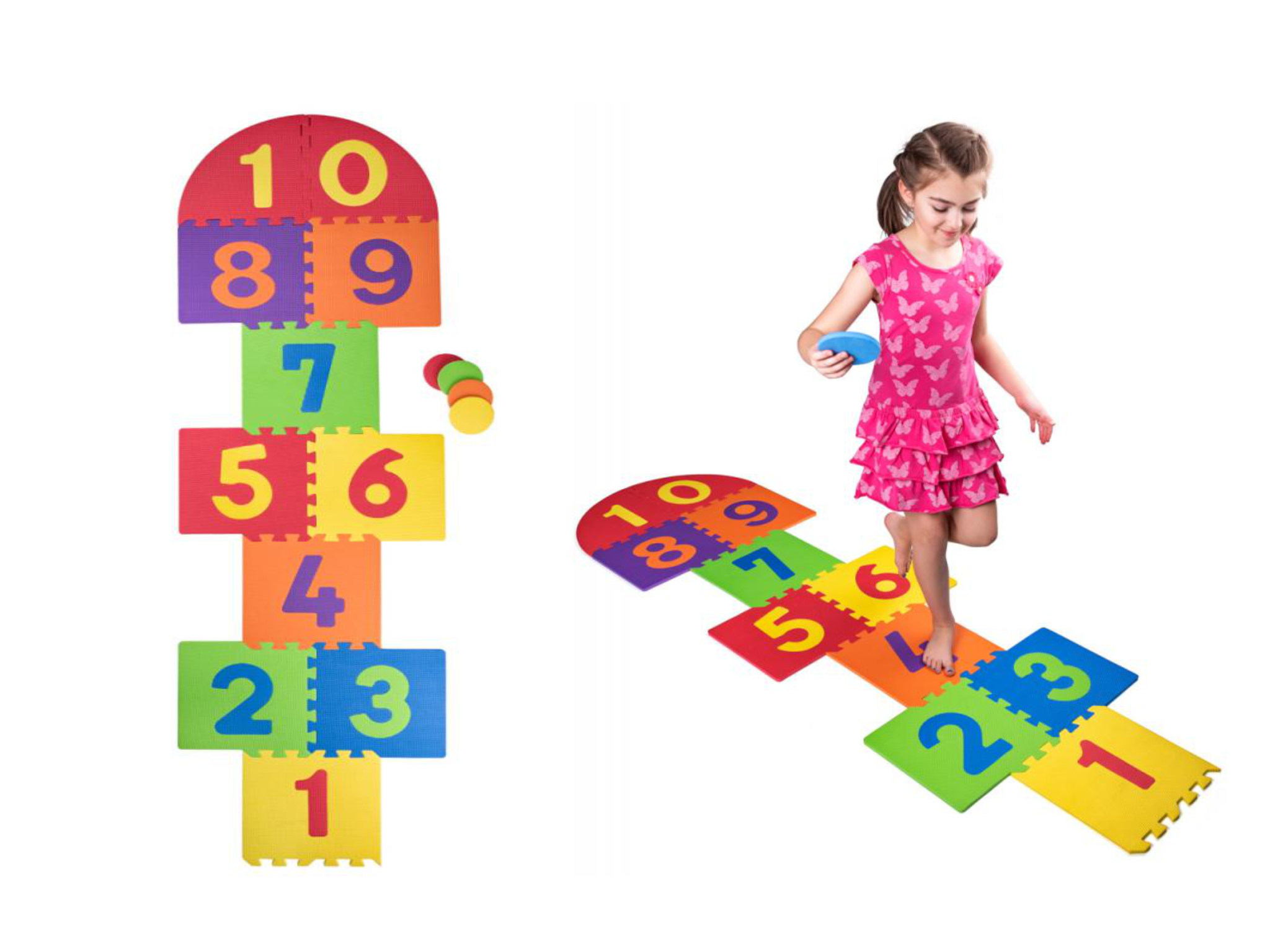 Plastica Hüpfspiel aus EVA-Schaum Plastica 91629